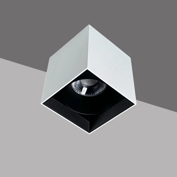 surface mounted square downlight led , Ambient Hotel Lighting , Stylish Lobby Ceiling Light Supplier | Sincerelux